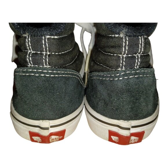 Vans Sk8 Hi Shoe Youth Sz 3 Black & White 500714 Off The Wall Sneaker High Top - Picture 8 of 8